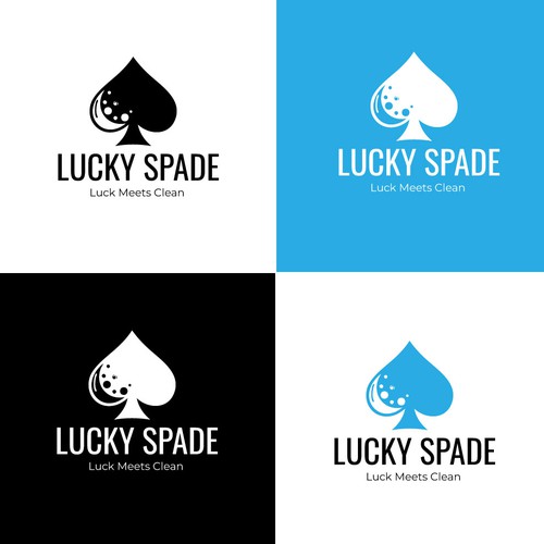 Lucky spade logo 