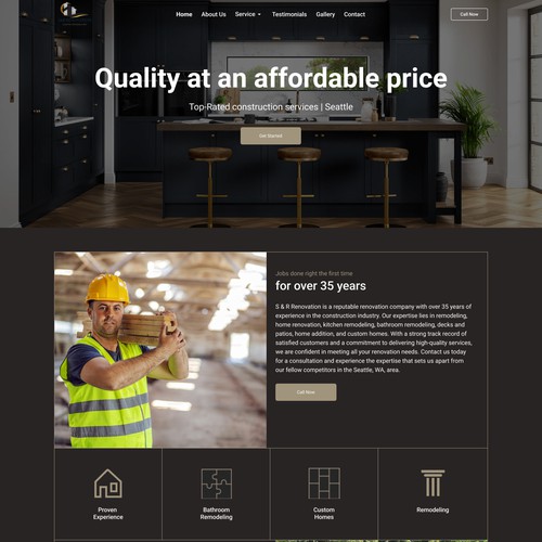 Renovation website