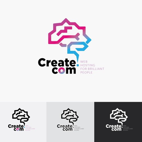 Striking Logo Design for Create.com