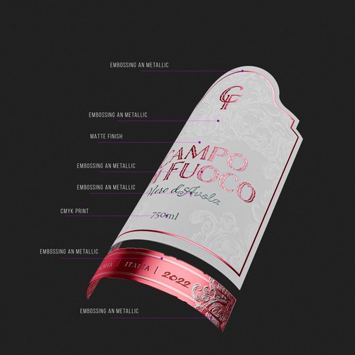 Premium Wine Label