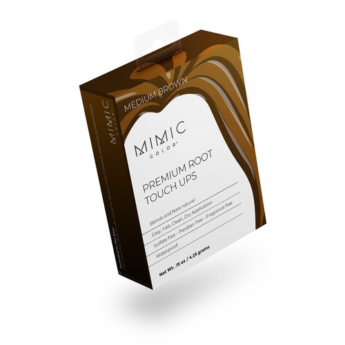 MIMIC root touch ups box design
