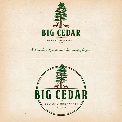 Logo for Big Cedar Bed and Breakfast