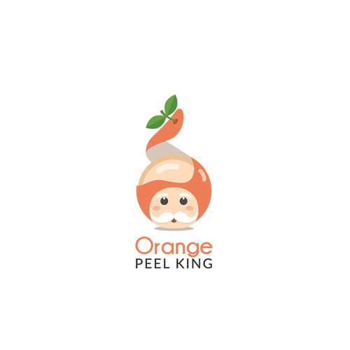 Orange Peel King Concept Logo