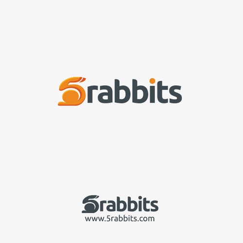 Logo design for 5rabbits.com