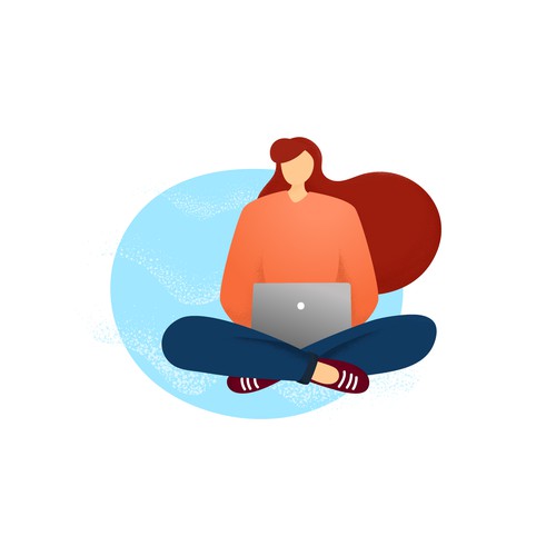 Illustration for educational platform