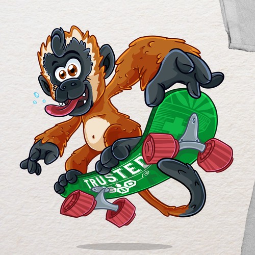 monkey character design