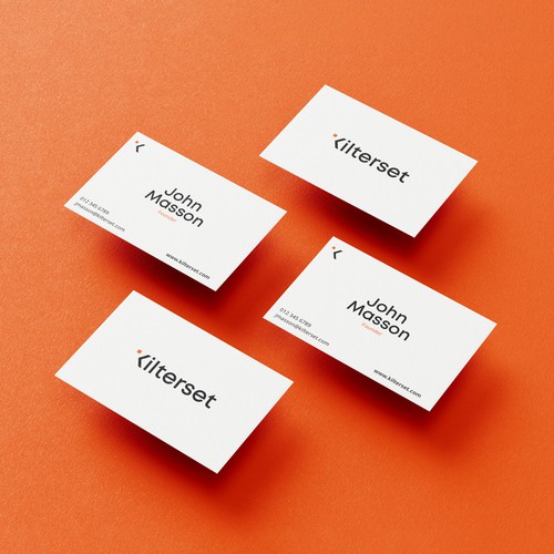 Modern and Simplistic Business Card Desigen for Kilterset