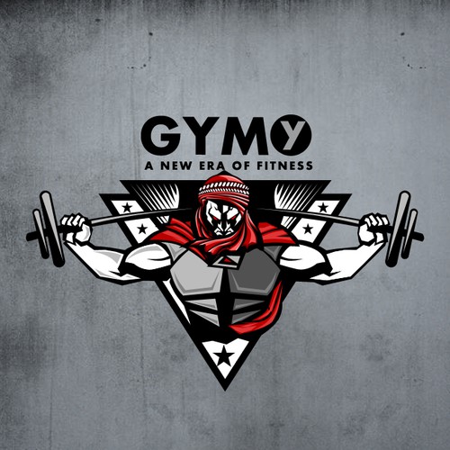 create a mind boggling logo for a gym