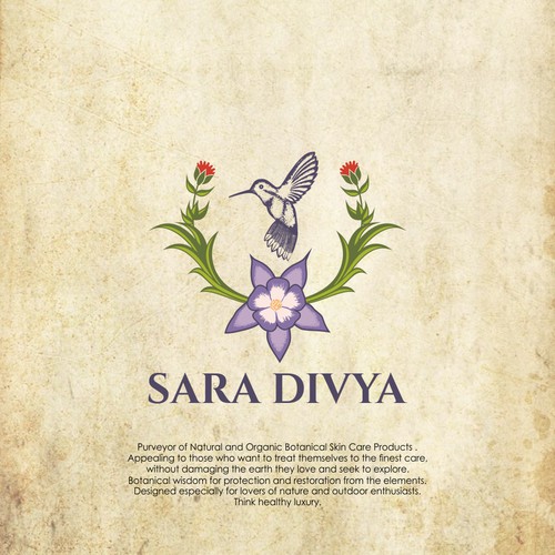Retro logo Style For Sara Divya