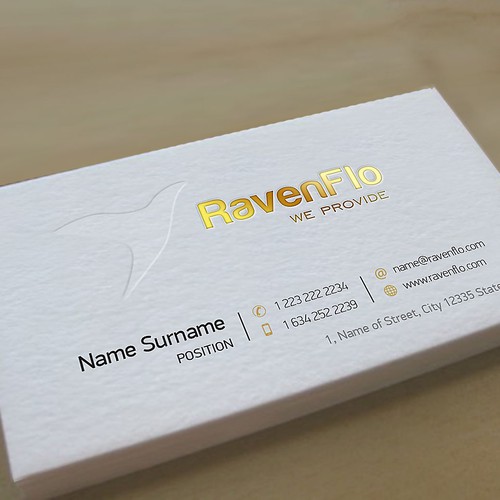 RavenFlo needs a business card