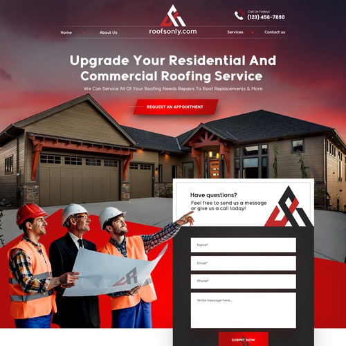 Powerful Strong Roofing Site