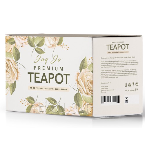 Teapot Packaging Design