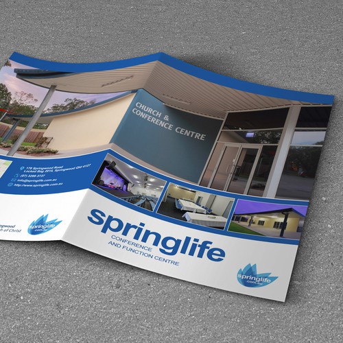 Brochure design for springlife