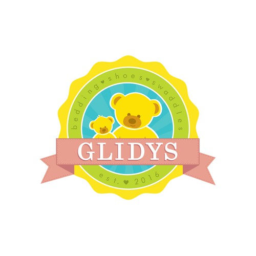 Classic Label Design for Children's Gear Boutique