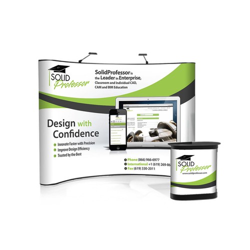 SolidProfessor Trade Show Booth