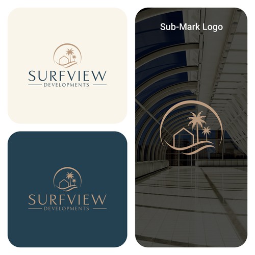 Logo & Brand Identity Design for Surfview Developments