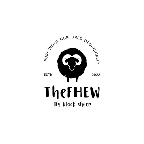 Organic black sheep logo