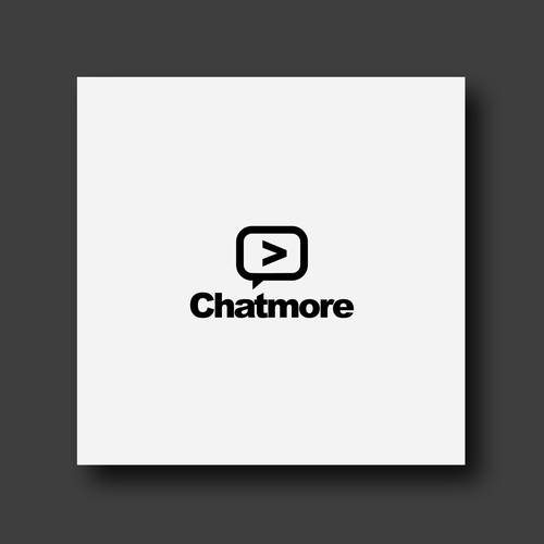 Bold logo concept for Chatmore