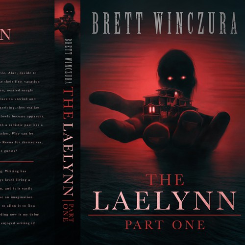 Cover design for horror novel