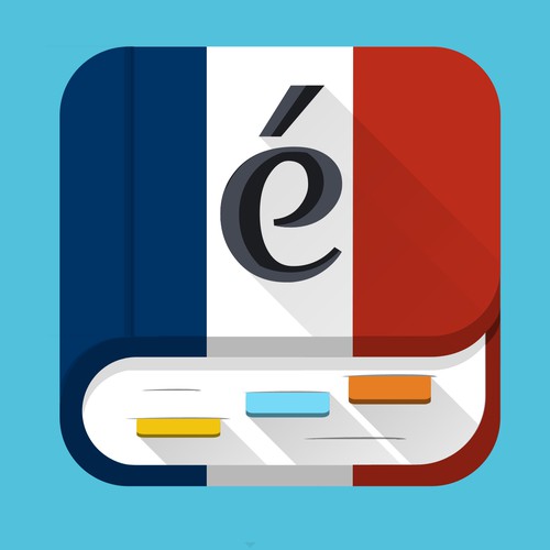 Icon for educational (French verbs) iPhone app