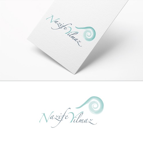 Modern design concept of a logo for a psychotherapist