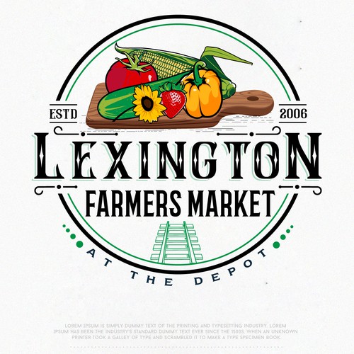A Logo concept for "Lexington Farmers Market"
