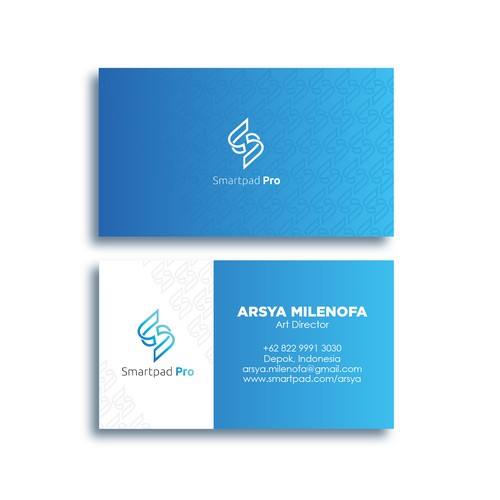 Business Card concept for Smartpad pro