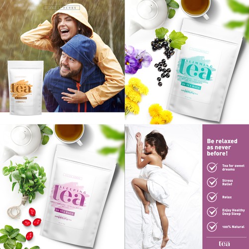 LIFESTYLE VISUALS for detox herbs TEAS