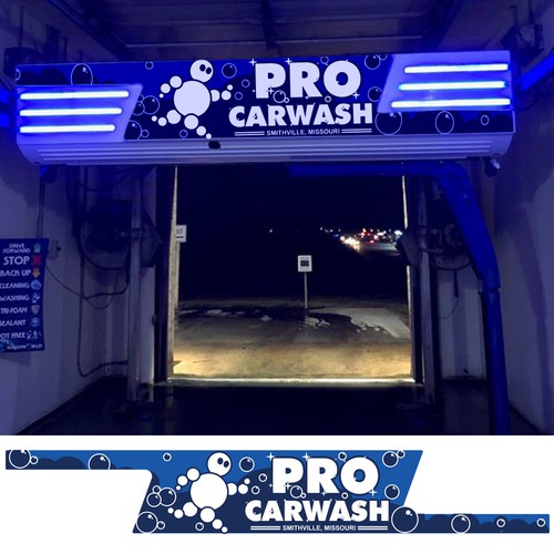 Automatic Carwash Decal Concept