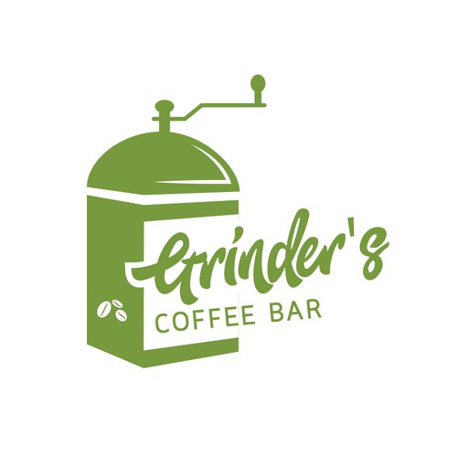Logo Concept for Grinder's Coffee bar
