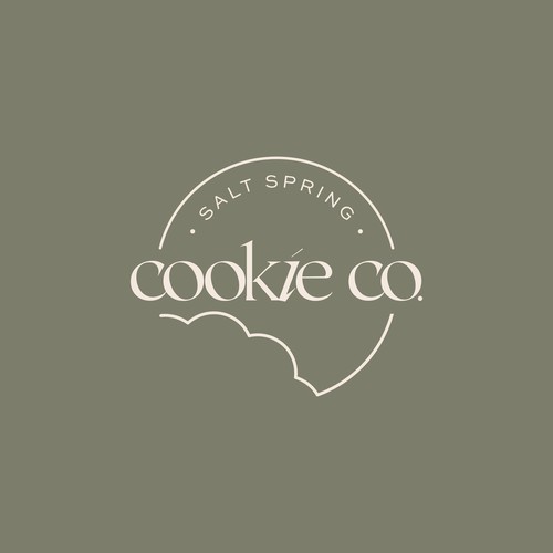 Salt Spring Cookie Co Logo Design