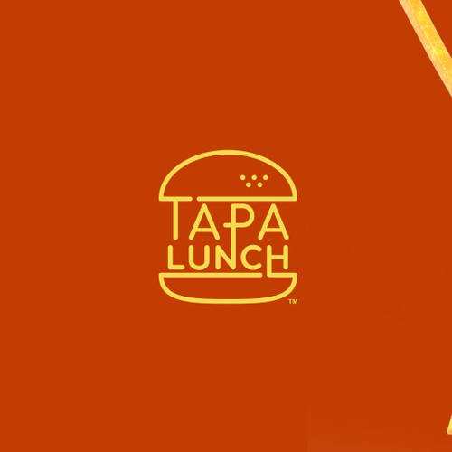 Tapa Lunch logo design.
