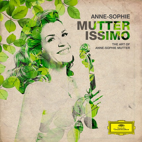 Cover design for 'Anne Sphie Mutter'
