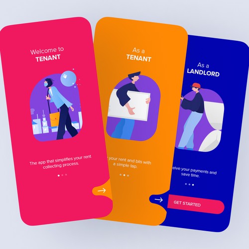 Tenant - App design