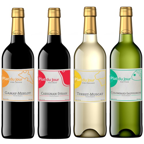 Wine label design for millenials