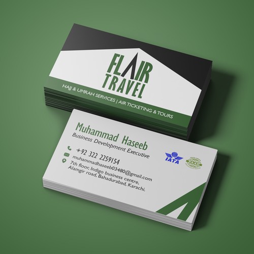 Flair Travel | Brand Stationery