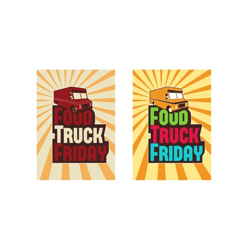 ONE OF THREE CONTESTS!!! FOOD TRUCK FRIDAY LOGO FOR MONROE COTTON MILLS