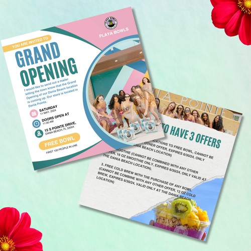 Modern Promotional Mailer Design