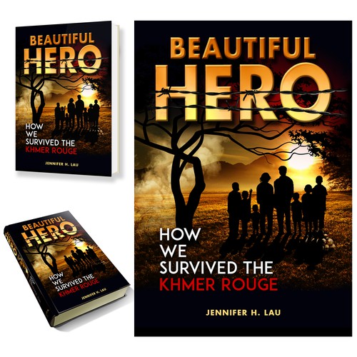 Book cover that captures the human spirit full of resilience, defiance, courage, and triumph