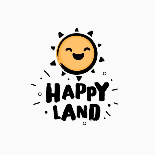 Bold Logo for Amusement Park - Happy Land