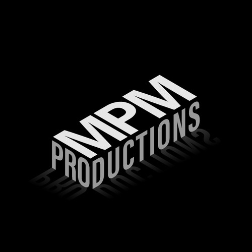 perspective Text logo