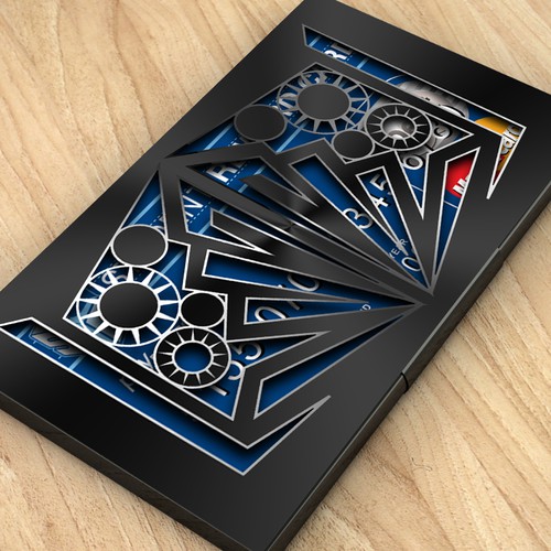 stainless steel card holder 