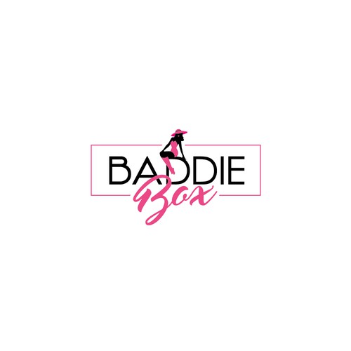 Feminine logo for a subscription box for women.