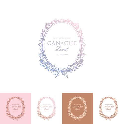 Logo Ganache Luvet Chocolaterie