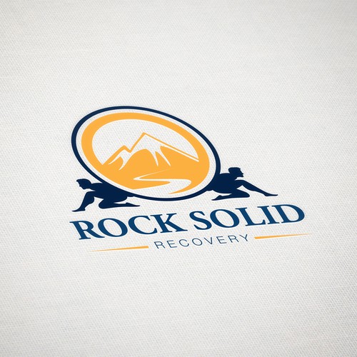 New logo and business card wanted for Rock Solid Recovery