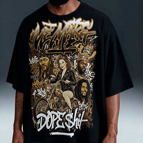 Graffiti T-shirt Designs