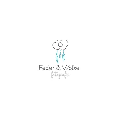 Minimalistic logo concept for a family photographer