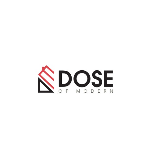 Abstract home furnishing logo