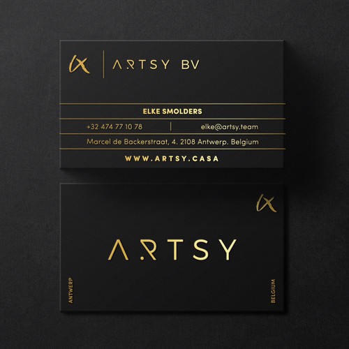 Classy Logo for Art & Design Company