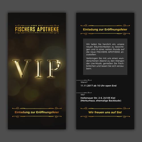 VIP Card/Invitation
